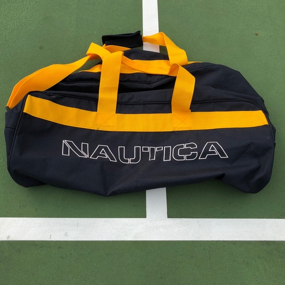 Nautica Bags Vintage Nautica 9s Duffel Gym Bag Poshmark
